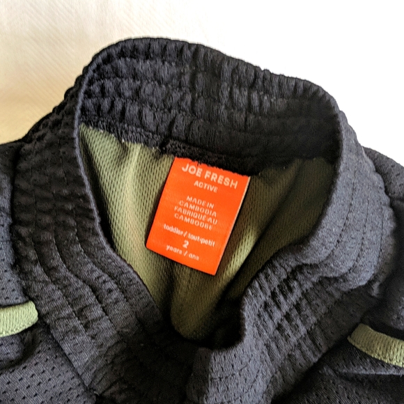 joe fresh active mesh athletic sporty shorts 2T toddler boys - Picture 4 of 6